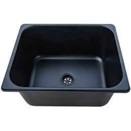 Мойка квадратная 350x320x150 мм нерж черная Marine Rocket (MR23150SS)